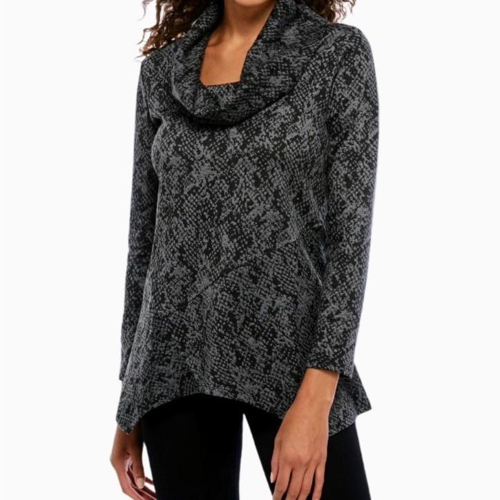 Philosophy Python Cowl Neck Sweater Large
